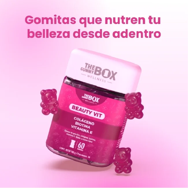 GOMAS BEAUTY VIT + Libro Gratis: Los Secretos De La Belleza Desde Adentro)